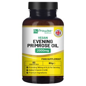 Prowise Evening Primrose Oil 2000mg Vegan Capsules 60 softgels UK