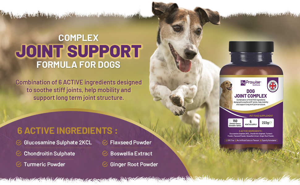 Dog Joint Support Tablets UK – Premium 150 Chicken Chewable Tablets - Image 3